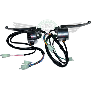 Griff- Schalterset mit Bremshebel für Trommelbremse Honda Dax Skyteam