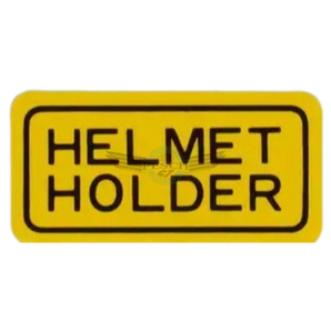 Aufkleber Helm Holder
