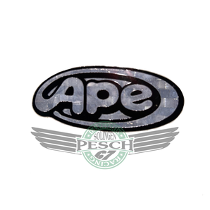 Ape Emblem Aufkleber Hologramm
