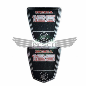 Seiten Aufkleber Set Emblem 125 Honda Dax 12 V