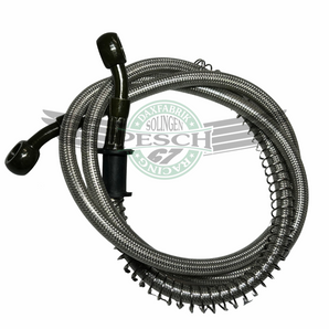 Bremsschlauch Bremleitung Stahlflex 105 cm gekröpft