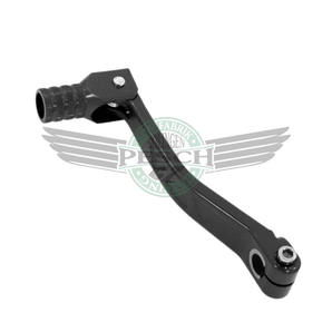 CNC Schalthebel für Honda Dax Monkey Skyteam Alu schwarz abgewinkelt