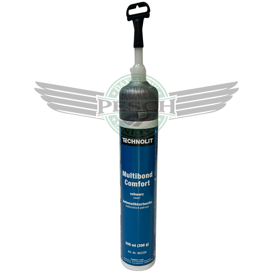 Technolit Multibond Comfort schwarz Automatikkartusche 200 ml Klebe- u ...