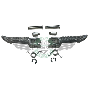 Racing Alu Fußrasten schlank klein