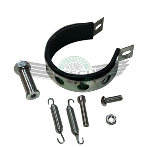 Auspuff Halterung Set für oben liegende Auspuffanlagen