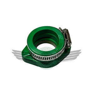 Ansaugstutzen Gummi Flansch grün VM24 Gummi 32mm