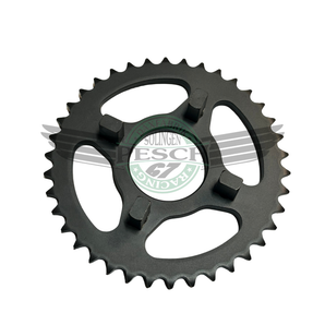 Kettenrad für Honda Dax 38 Zähne High Carbon Steel schwarz