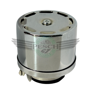 Metall Case Luftfilter 38mm Chrom Gehäuse